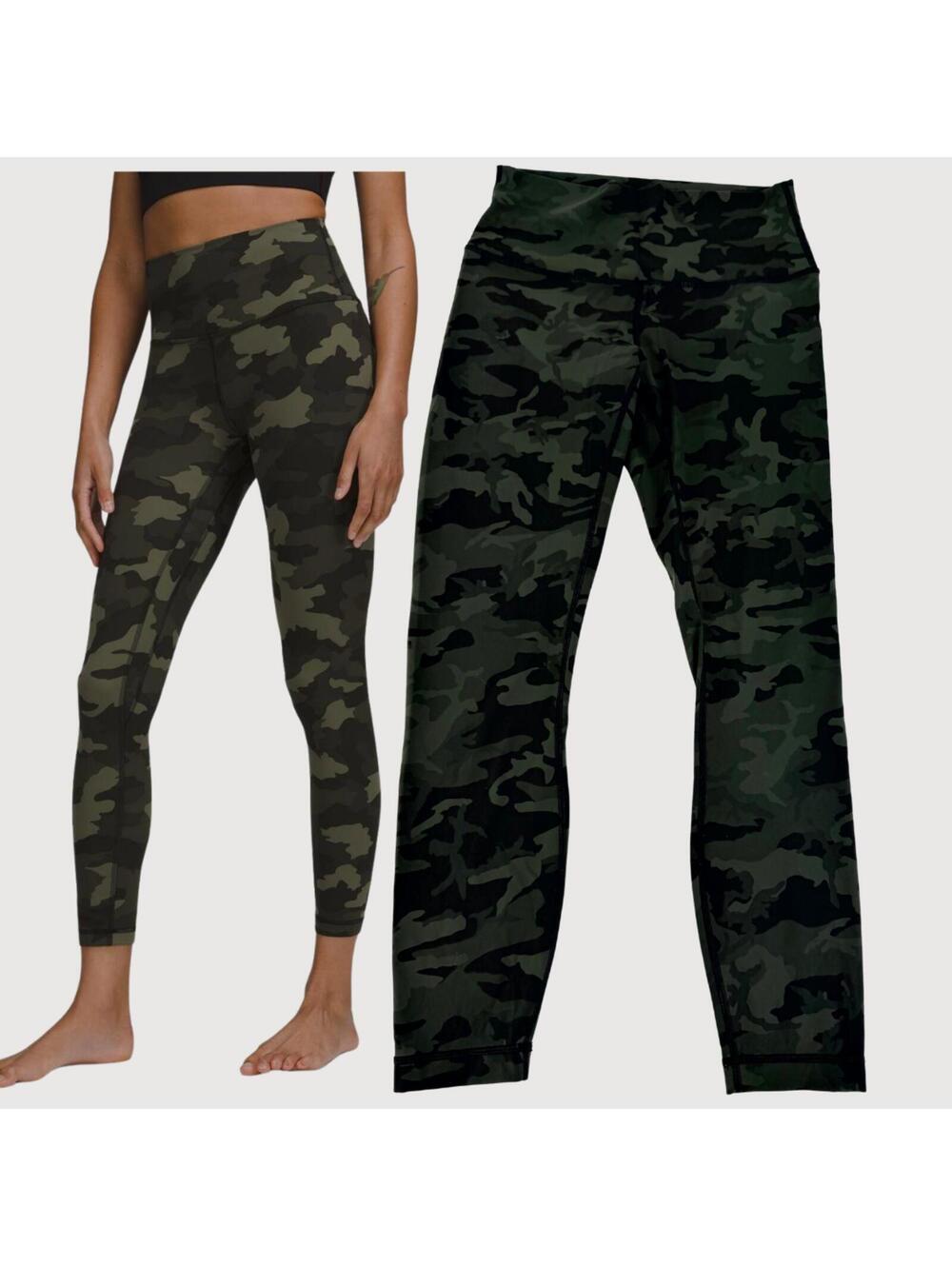 Lululemon Align 25” Camo Leggings Size 6